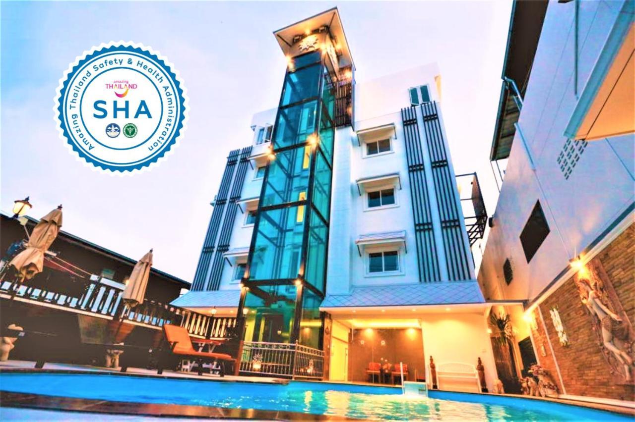 Hua Hin White Villa Hotel - Sha Certified Eksteriør bilde